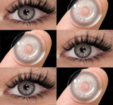Colored Contact Lenses 1Pair Y2K Fashion Lenses Year Disponible for New User, Korean Contacts Lenses for Eyes
