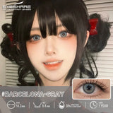 Fashion Colored Contact Lenses Gray Beauty Makeup Lenses Blue Lens Brown Eyes Contacts Yearly Green Eye Lens