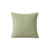 1pc Soft Boho style modern double-sided design pillows cover, Farmhouse Neutral Decorative Home Decor Striped Corduroy Square