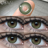 New 1 Pair Colorful Contact Lenses for Eyes Fashion Natura Gray Eye Contacts Blue Eye Lenses Green Lenses Yearly