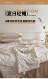 A-Class Double-Layer Soy Fiber Summer Quilt Air Conditioning Single Person Cool Thin Quilt Breathable for Student Home Textiles