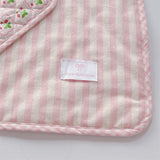 Korean Strawberry Garden Table Mat Cute Pink Quilted Edge Dinner Photo Props Tablecloth Birthday Gift Outdoor Picnic Tablecloth