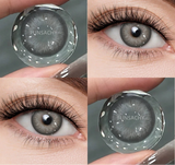 2Pcs Best Selling Contacts Colored Lenses Color Blue Green Grey Series Soft Lens Natural EyeBeauty Pupil Cosmetic Lens