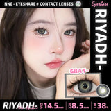 New Colored Contact Lenses 2pcs Fashion Blue Eyes Contacts Gray Beauty Pupils Brown Colorful Makeup Contact Green Lens