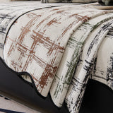 Irregular Chenille Sofa Cover, 3 Seater, Non Slip, Sofa Slipcover for Living Room, Vintage Sofa Seat Cushion