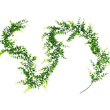 1/3 simulation eucalyptus 1.8m rattan green plant decoration wedding home wall-hung vine simulation plant.