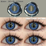 1pair Eyes Lenses for Eyes Blue Lneses Beauty Makeup Yellow Eye Contact Lenses Cosmetic Color Lens Eyes