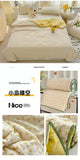 A-Class Summer Quilt Double Layer Non-Cotton Soft Air Conditioning Cooling Quilt Student Dormi Single Double Person Thin Quilt