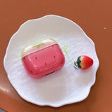 For AirPods Pro3 Pro 2 AirPods 2 3 4 Case Fashion Cute strawberry Shock Proof Earphone Protective Sleeve