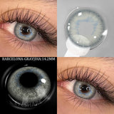1 Pair Color Contact Lenses for Eyes Color Eye Lens Blue Eye Lenses Brown Lenses Gray Pupils Lens Yearly Green Contacts