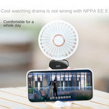 Usb Handheld Fan Mini Portable Student Small fFan Digital Display Folding Fragrance Rechargeable Desktop Electric Fan