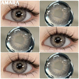 New Fashion Color Contact Lenses for Eyes Brown Eyes Contacts Lenses Colorful Makeup Blue Eyes Lenses Yearly 2pcs=1pair