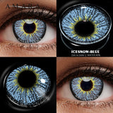 Blue Color Contact Lenses for Eyes Cosplay Yearly Makeup Halloween Beauty Color Contact Lenses Cosplay Anime Accessories