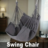 1PC Outdoor Rocking Chair Fabric Hammock Canvas Leisure Swing Chair Dormitory Portable Folding Hanging Chairs Outdoor Furniture