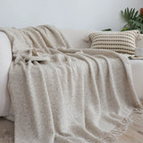 Cozy Luxury Waffle Blanket Throw Warm Soft Home Decoration Cover Aesthetics Shawl Blanket Knitted Bedspread Homestay Sofa Cover