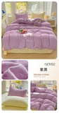 Solid Color Bedding Set Kids Twin Full Queen Size Washed Cotton Single Couple Duvet Cover Set Quilt Cover Pillowcases Bed Linen