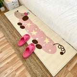 Bedroom Carpet Home Decoration Cute Floor Mat Bedside Rug Girls Room Decor Long Area Rugs Soft Fluffy Plush Shaggy