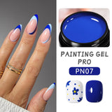 5ml Super Sliver Metallic Gel Nail Polish Holographics Metal Effect Painting Liner DIY Nail Art Decoration Varnish