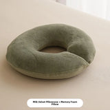 Professional Salon Use round Face Pillow Massage Bed Hole Pad Removable Cover Neck Shoulder Back Massager U-Shaped Pillow