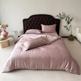 Lyocell Jacquard Soft Silky Cooling Bedding Set Single Double Queen King Duvet Cover Bed Sheet/Fitted Sheet Pillowcases 3/4Pcs