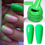 10ml Red Series Gel Nail Polish Winter Dark Red Glitter Nail Art Varnish Semi Permanent Soak Off UV LED Gel