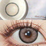 1 Pair/2pcs Lenses Blue Series Beauty Contact Lenses for Eyes Comestics Natural Pupil Eye Color Lens Myopia Brown Lenses