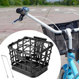 Detachable Bike Front Basket Convenient Easy to Install with Lid Luggage Storage Large,Carrying Bike Basket Storage Accessories