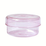 Borosilicate Jar with Lid Decorative Glass Jar Storage Container Desktop Orangizer Candle Can Candle Making Office Storage Box