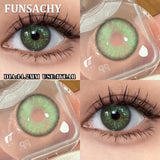 1 Pair  Contact Lenses for Eyes Color Eye Contacts Brown Gray Lens Beautiful Pupils for Makeup Yearly Use