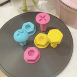 Screws Adhesive Hooks Creative Hooks Wall Hooks Clothes Hooks Behind Doors Strong Adhesive No Punching Children's Cute Hooks