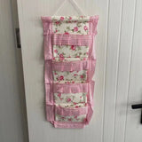 Home Storage & Organization Multilayer Fabric Hanging Storage Bag for Door Wall Wardrobe Dormitory Creative Organizer
