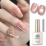 15ml Aurora Glitter Gel Nail Polish Iridescent Pearl Shimmer Effect Soak Off UV LED Manicure Varnishes