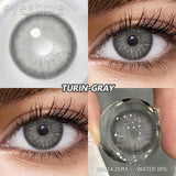 1pair Fashion Colored Contact Lenses for Eyes Natural Gray Contact Blue Eyes Lenses Gray Contacts Yearly Green Pupils