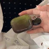 Suitable For Ins Premium Matcha Green Dyeing AirPods 4 Protective Cover AirPods Pro Apple Earphone Cover