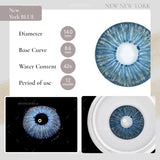 Colored Contact Lenses for Eyes Natural Look 1 Pair Yearly Soft Eye Lens Beauty Makeup Ce Certified 14.2mm