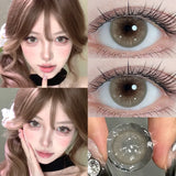 2pcs Natural Colorld Contacts Korean Lenses with Prescription Beauty Pupils Cosmetics Circle Lenses Fast Shipping Yearly