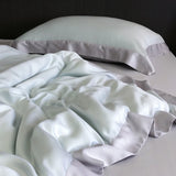 4Pcs Natural Bamboo Fiber Super Soft Silky Cool Feeling Skin-friendly Bedding Set Duvet Cover Bed Sheet/Fitted Sheet Pillowcases