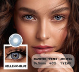 2Pcs Color Contact Lenses Colored Pupils for Eyes Blue Eye Lenses Beauty Gray Lens Green Contacts Yaerly Brown Lenses