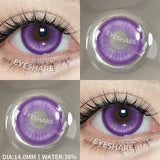 Colored Contact Lenses for Cosplay 2pcs Eyes Makeup Yearly Anime Fashion Purple Lenses Red Contact Lenses Pink Contacts