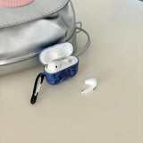 Simple and cute Blue Marble Suitable For AirPods 3 2 1 Pro2 Pro Film Soft Case Headphone Cover Protective Cover