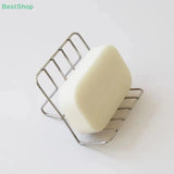1Pcs Stainless Steel Laundry Soap Shelf Kitchen Dish Rack Household Draining Countertop Basin Soap Holder Bathroom Accessories