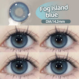 1 Pair Purple Beauty Colored contact lenses For Eyes Halloween Makeup Lens Pupils Fashion Big Eye Lenses Myopia Lenses
