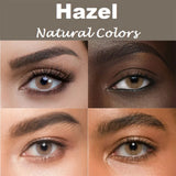 Eye Eyes Color Contacts Colored Contact Lenses Lens Natural Beauty Cosmetic Amber Daily 2Pcs 6 Months Half Year Use