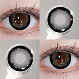 2pcs Contact Lenses for Eyes Big Black Lenses 14.5mm Myopia Beauty Pupils Soft Fashion Contact Lenses Fast Shipping