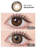 Contact Lens Korean Style Makeup Color Contact Lenses Doll Lens Desire II Lime Green 6 Months
