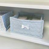 Original Korean Imported Quilted Storage Basket Desktop Good Item Storage Cute Storage Frame