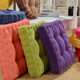Thicken Square Corncob Tatami Seat Office Chair Cushion Soft Sofa for Home Floor Decor Textile Knee Pillow Office Outdoor Mat