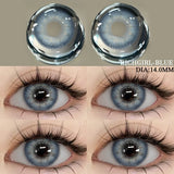 1pair Colored Contact Lenses for Eyes Natural Brown Contact Blue Eyes Lenses Korean Gray Contacts Yearly Green Pupils