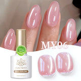 10ml Cat Magnetic Gel Sparkling Ultra Gold Glitter Soak Off UV LED Gel Nail Art Varnish Manicure Valentine's Day