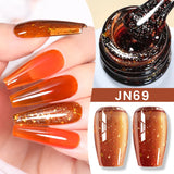 10ml Purple Red Series Gel Nail Polish Winter Dark Purple Nail Art Varnish Semi Permanent Soak Off UV LED Gel
